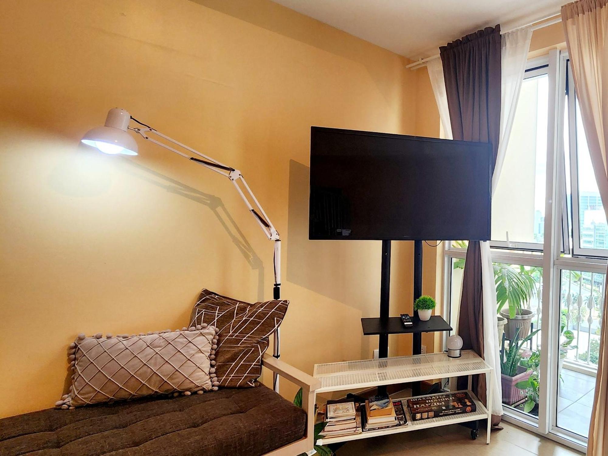 Spacious Cozy Suite At The Venice Mall With Free Parking And Washing Machine (Adults Only) Taguig Szoba fotó